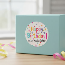 Happy Birthday Retro individuell anpassbar