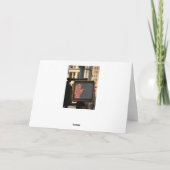 Happy Birthday Retro Vintage Car Card Karte (Rückseite)