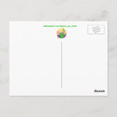 Happy Birthday Richard Cartoon Dragons Postcard Postkarte (Rückseite)