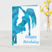 Happy Birthday Rock Kletterkarte Karte (Gelbe Blume)