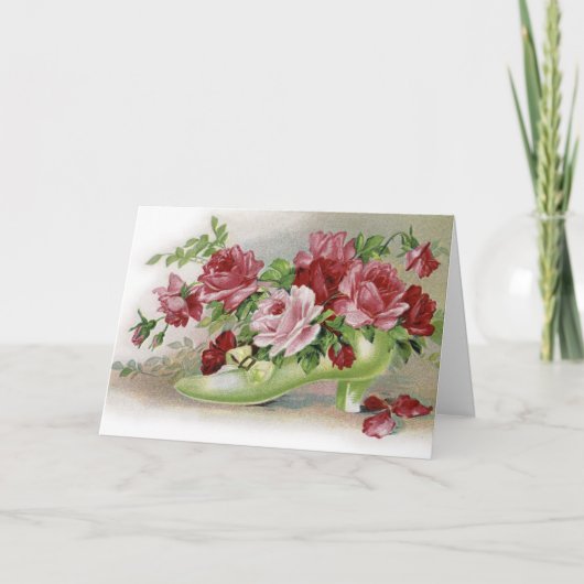 Happy Birthday Rose Karte (Vorderseite)