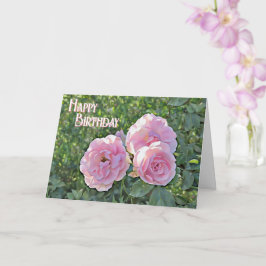 Happy Birthday Roses - Card Karte