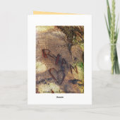 Happy Birthday Ryan Liebe Tree Carving Card Karte (Rückseite)