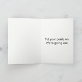 Happy Birthday - sarkastisch Karte (Innenseite)