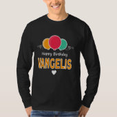 Happy Birthday saying Vangelis T-Shirt (Vorderseite)