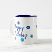 Happy Birthday (Schauspieler) Zweifarbige Tasse (Vorderseite Links)