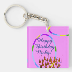 Happy Birthday Schlüsselanhänger