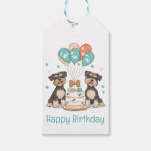 Happy Birthday Schnauzer Hunde