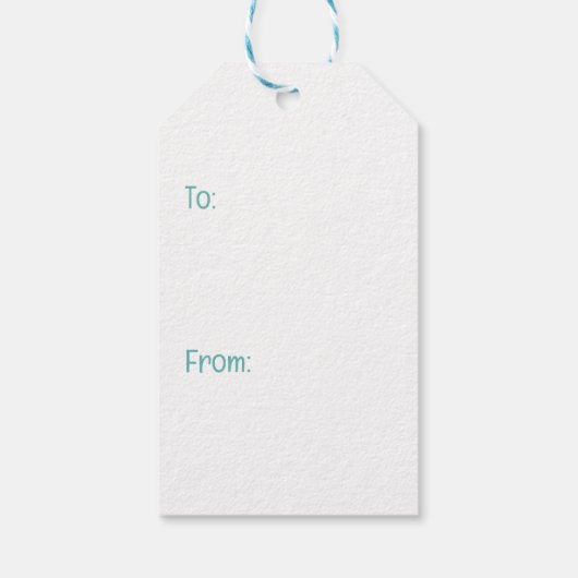 Happy Birthday Schnauzer Hunde Geschenkanhänger (Rückseite)