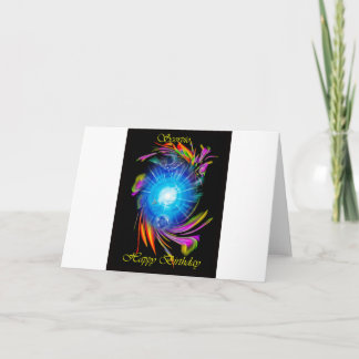 Happy Birthday Scorpio Karte