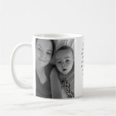 Happy Birthday Script Foto Baby Mum Birthday Gesch Kaffeetasse (Links)