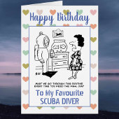 Happy Birthday Scuba Diver