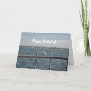 Happy Birthday Seagull Card Karte