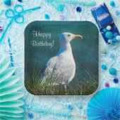Happy Birthday Seagull Pappteller (Party)