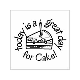 Happy Birthday Self Inking Rubber Briefmarke Permastempel