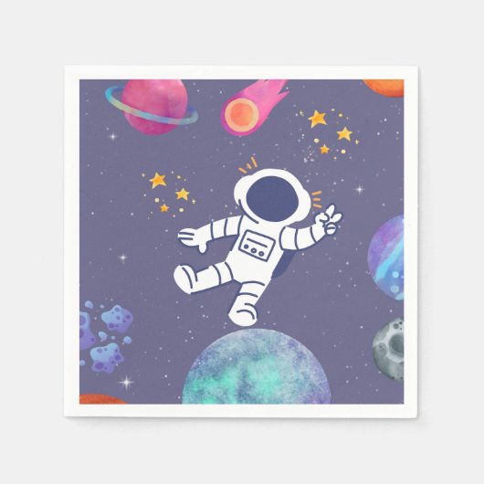 Happy Birthday Serviette (Vorderseite)