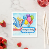 Happy Birthday Serviette (Beispiel)