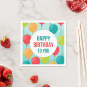 Happy Birthday Serviette (Beispiel)