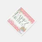 Happy Birthday Serviette (Ecke)