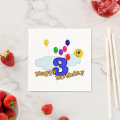 Happy Birthday Serviette (Beispiel)