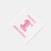 Happy Birthday Serviette (Ecke)