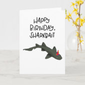 Happy Birthday Sharkbait-Karte Karte (Gelbe Blume)