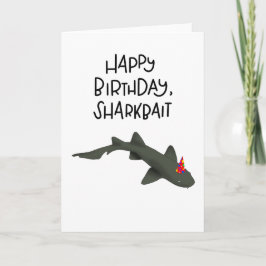 Happy Birthday Sharkbait-Karte Karte