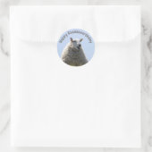 Happy Birthday Sheep Sticker (Tasche)