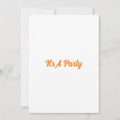 Happy Birthday Shiba Inu Einladung (Rückseite)