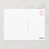 Happy Birthday Shih Tzu Puppy Postcard Postkarte (Rückseite)