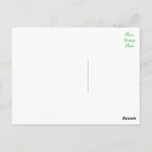 Happy Birthday Siberian Husky Welpe Dog Post Card Postkarte (Rückseite)