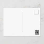 HAPPY BIRTHDAY SIGN AUF ALTER BARN Postkarte (Rückseite)