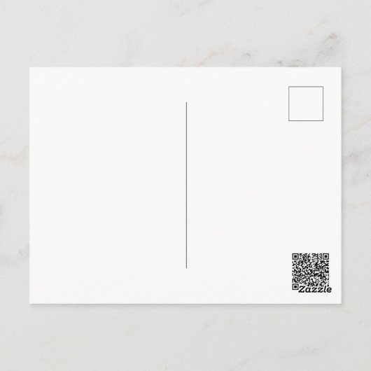 HAPPY BIRTHDAY SIGN AUF ALTER BARN Postkarte (Rückseite)