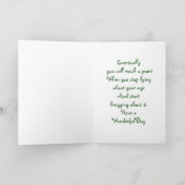 Happy Birthday Sis Karte (Innenseite)