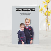 Happy Birthday Sis Karte! Karte (Gelbe Blume)