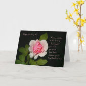 Happy Birthday Sis mit Rose Card Karte (Gelbe Blume)