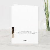 Happy Birthday Sister Karte (Rückseite)