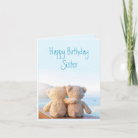 Happy Birthday Sister Niedlich Sister Teddy Bears