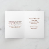 Happy Birthday Sister - Rose Card Karte (Innenseite)