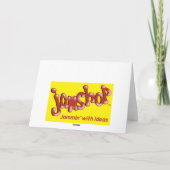 Happy Birthday Skateboarding Card Karte (Rückseite)