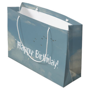 Happy Birthday Sky Große Geschenktüte