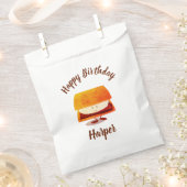 Happy Birthday S'more Name Favor Bag Geschenktütchen (Ausgeschnitten)