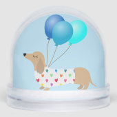 Happy Birthday Snow Globe Schneekugeln (Vorderseite)