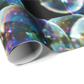 Happy Birthday Soap Bubble Gift Geschenkpapier (Rolleneckpunkt)