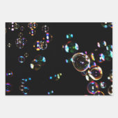 Happy Birthday Soap Bubble Gift Geschenkpapier Set (Vorderseite 3)
