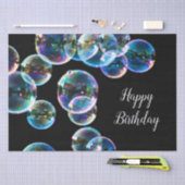 Happy Birthday Soap Bubble Gift Seidenpapier (Handwerk)