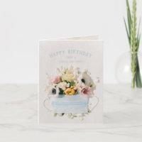 Happy Birthday Social Distanc Medical Mask Bouquet