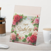 Happy Birthday Sockelschild (In SItu)