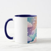 Happy Birthday Soft Watercolor Elegante Tasse (Links)