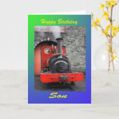 Happy Birthday Son Karte (Gelbe Blume)